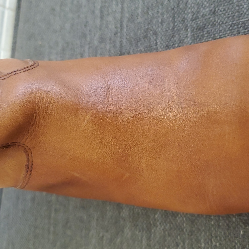 Sam Edelman Penny Tall Riding Boots Leather- Cognac Size 9.5 - Picture 9 of 16
